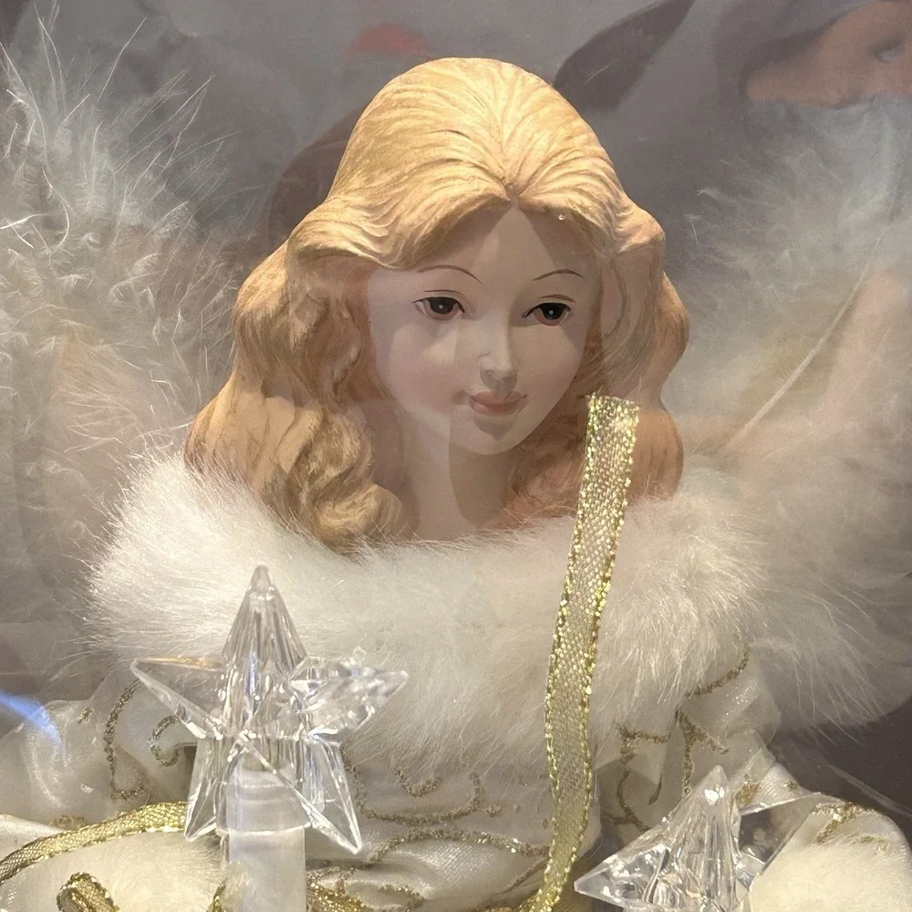 Kurt Adler Angel Christmas Tree Topper 12